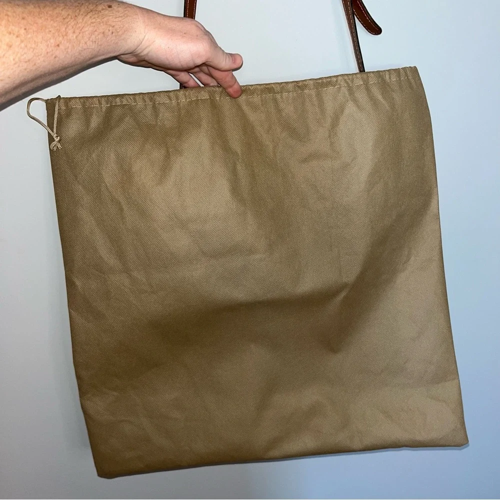 Patricia Nash Brown Leather Tassel Shoulder Bag